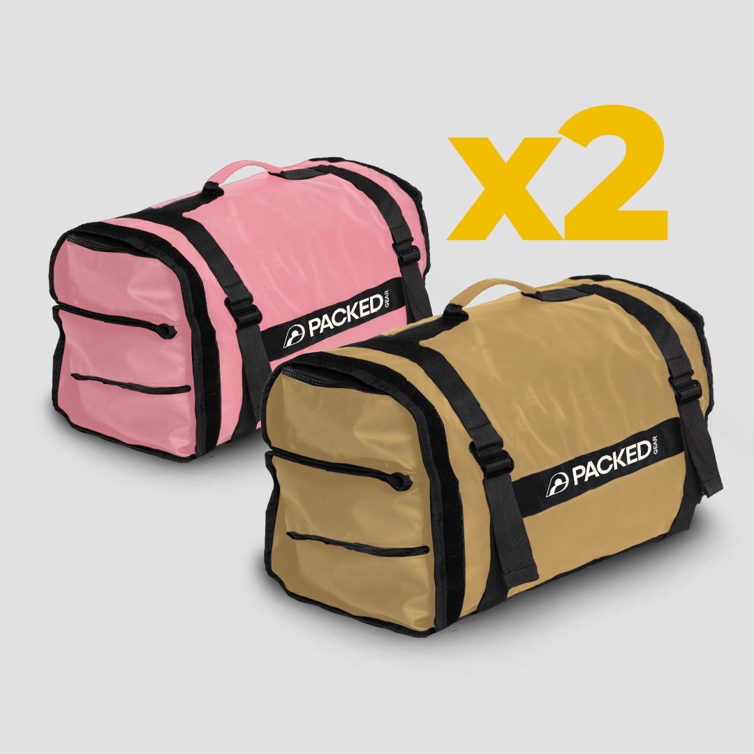 2x PackedGear Roll Up Closet - Duffel Bags