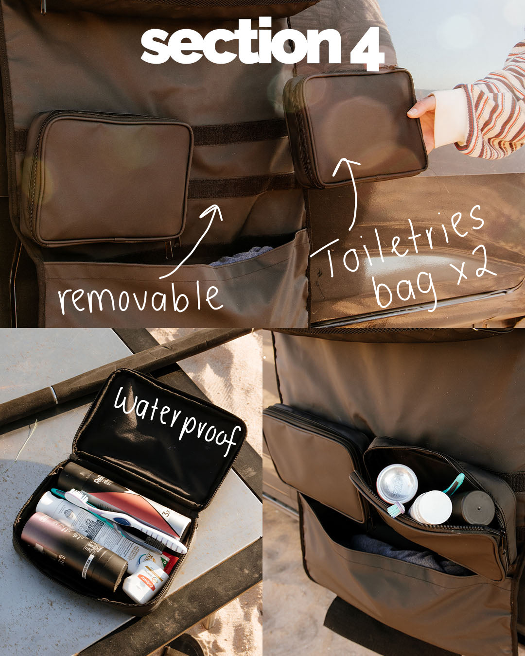 PackedGear Roll Up Closet BLACK