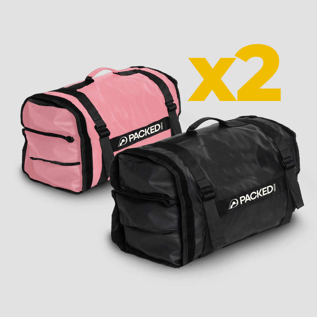 2x PackedGear Roll Up Closet - Duffel Bags